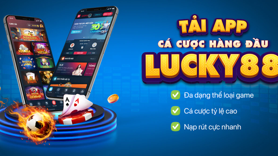 Hướng dẫn tải app Lucky88